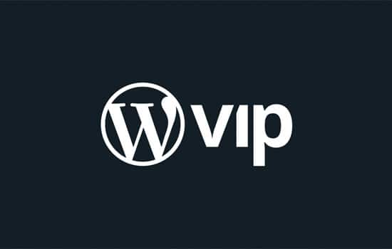 WordPress VIP logo WordPress VIP logo on black background